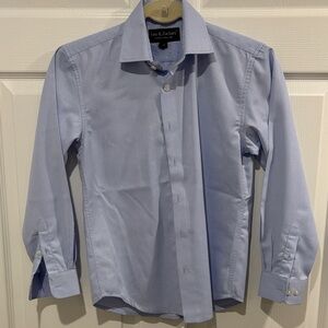 Kids Light Blue Button Down Shirt